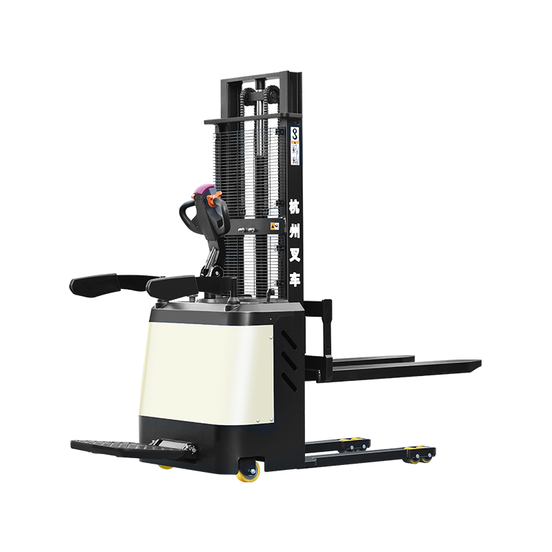 1,5 ton stand-on elektrisk pall staplare lift 3m - Hangcha